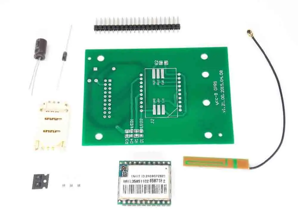 DIY KIT SIM900 module GSM GPRS 900 1800 MHz Short Message Service SMS module neoway m590 remote sensing alarm