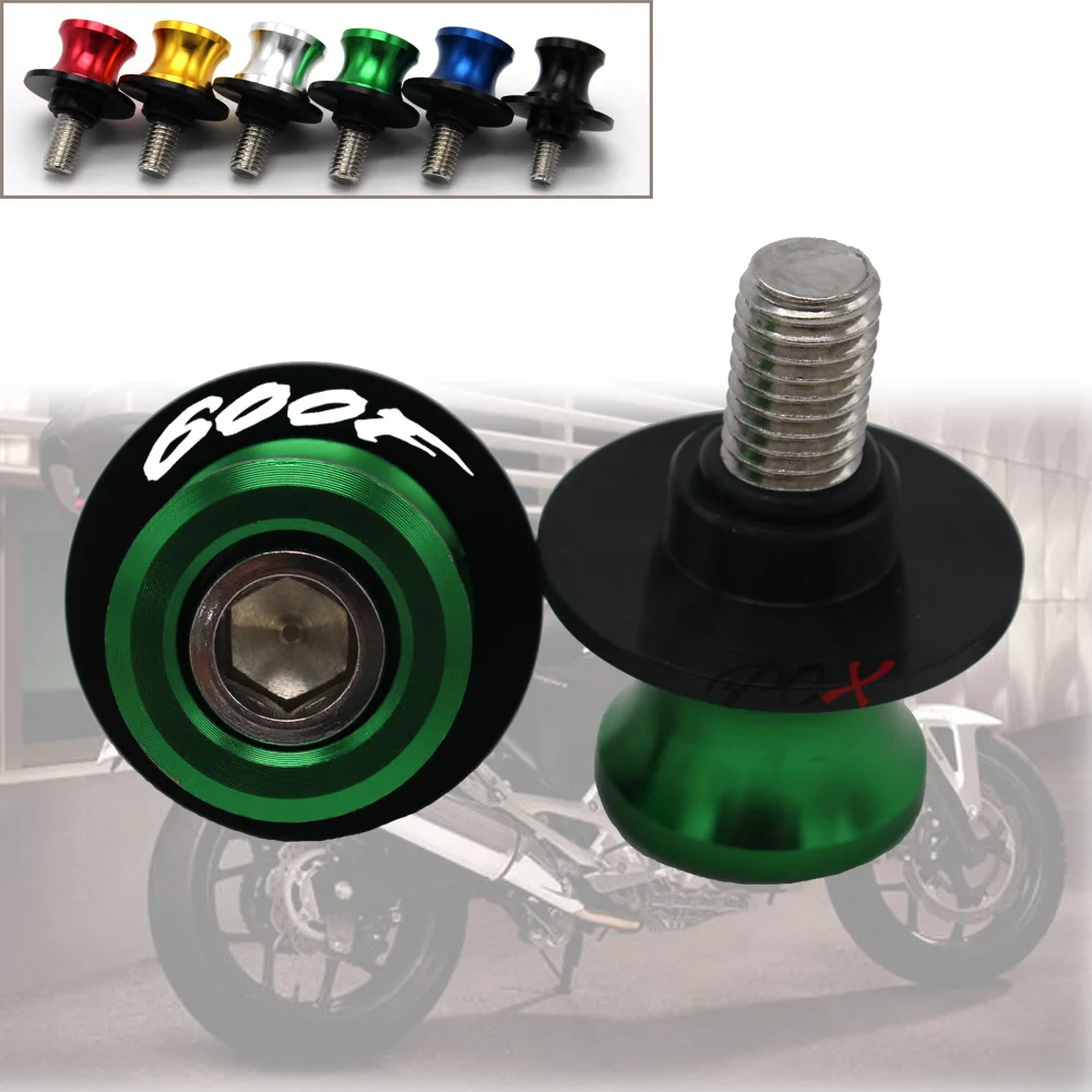 Motorcycle Accessories CNC Aluminum M8 Swingarm Spools Slider Stand Screw For Honda CBR600F CBR 600F 600 F 2011-2014 2013 2012