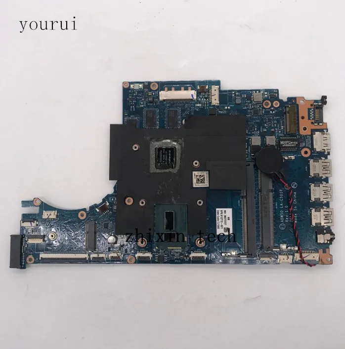 

yourui 812712-001 812712-601 812712-501 LA-C501P For HP Envy 15-AE 15T-AE Series Laptop motherboard with i7-5500u CPU Test ok