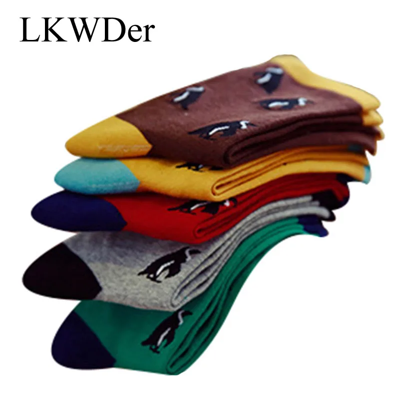 

LKWDer 5 Pairs Mens Amazing Cool Hip Hop Funny Socks Dress Happy Socks Men Men Sock Skateboard Calcetines Meias Chaussette Homme