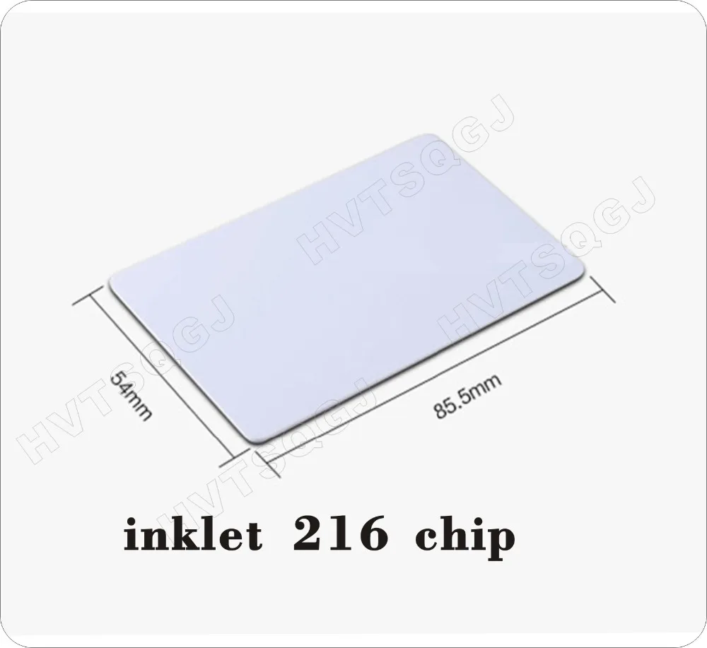 100pcs 216 chip Inkjet printable nfc cards blank