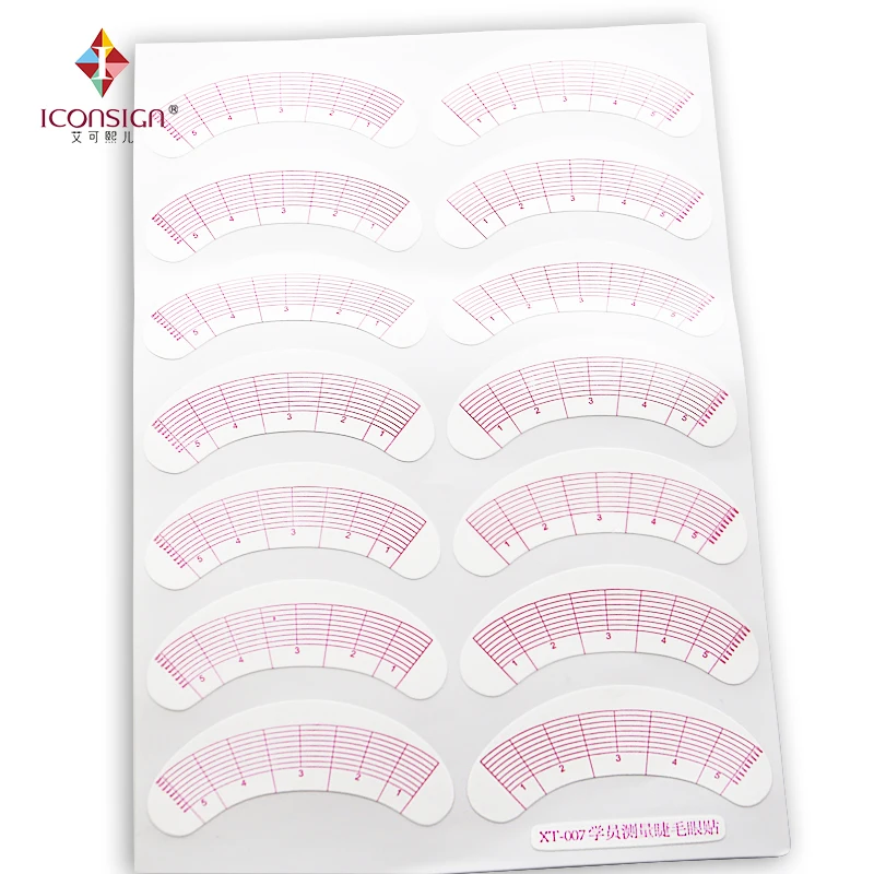 

Top Sell Practice Eye pad for eyelash extension total 5 units 35 pairs eye patches paper Lint free Exercises eye pads