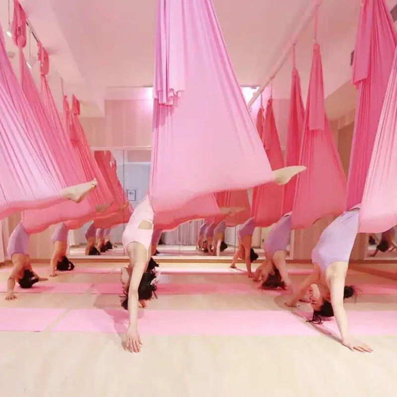 3 meters  Aerial Yoga Hammock Swing Latest Multifunction Anti-gravity Yoga belts for yoga training Yoga  for Women's  sporting