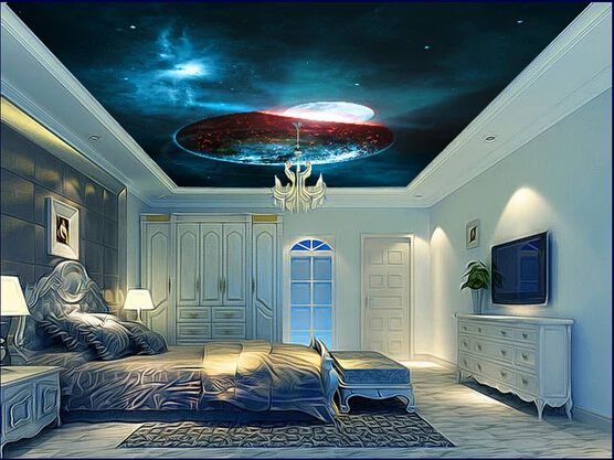 

Custom wallpaper 3D, fantasy universe star wall for the living room bedroom ceiling wall waterproof embossed wallpaper