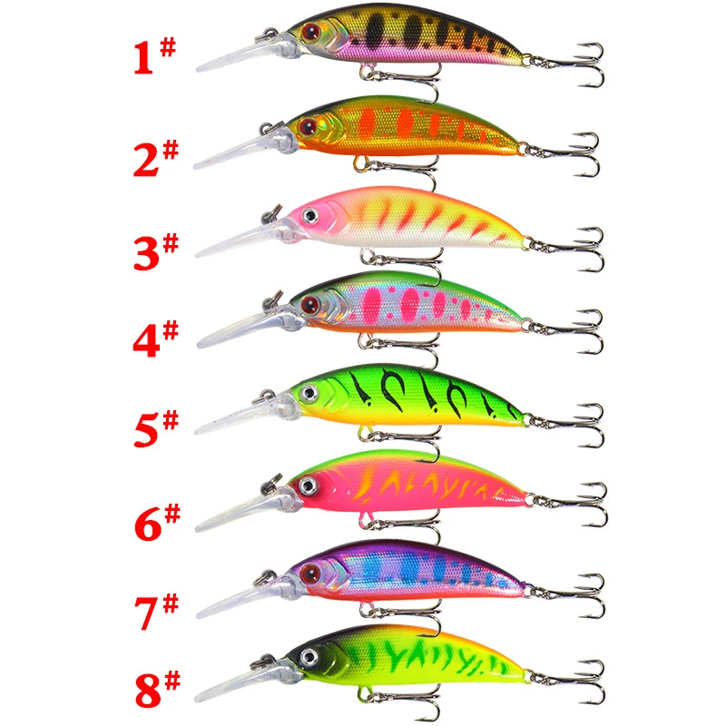 Minnow Señuelo Wobbler para Carpa – Acción Realista - imagen 2