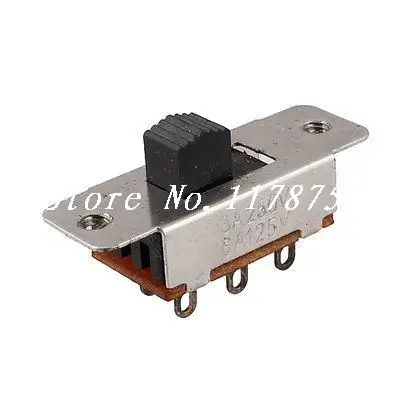 Double Rows 6 Pins 2 Position SPDT PCB Panel Mount Mini Slide Switch