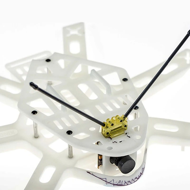 3 pz/lotto RC Drone ricevitore supporto per Antenna fissaggio a forma di V supporto per sedile piedistallo per parti fisse Drone FPV multiasse