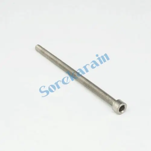 LOT 10 M6 x 105mm TA2 GR2 Titanium Hex Socket Head Cap Screw Bolts Anti Acid Corrosion DIN 912