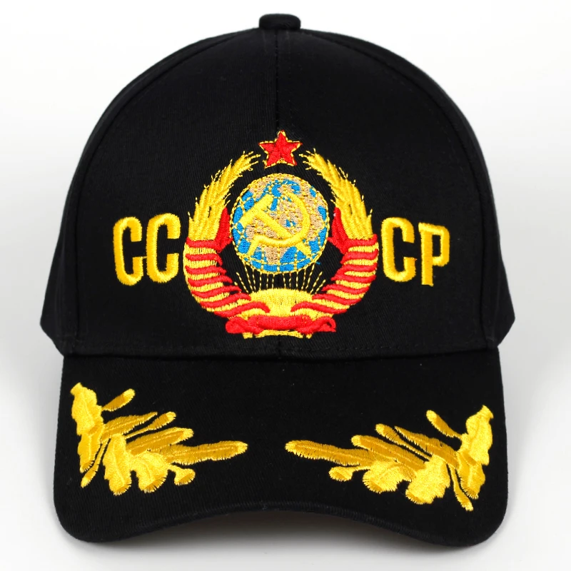 new CCCP USSR baseball cap unisex adjustable cotton CCCP embroidery snapback hat fashion caps sports hats men wholesale