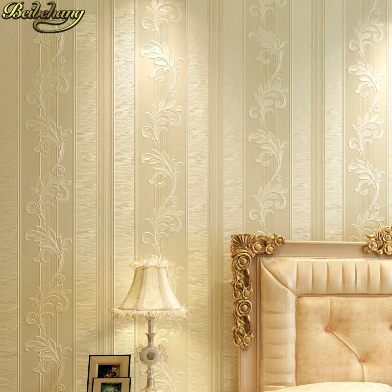 beibehang papel de parede 3D European retro Luxury Damascus Embossed wallpaper for walls 3 d Home Decor living room wall paper