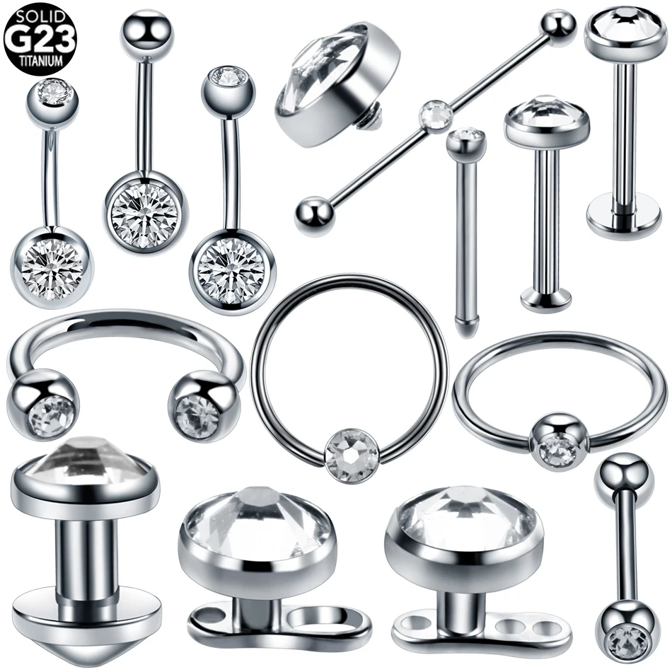 1Pc G23 Titanium Pi…