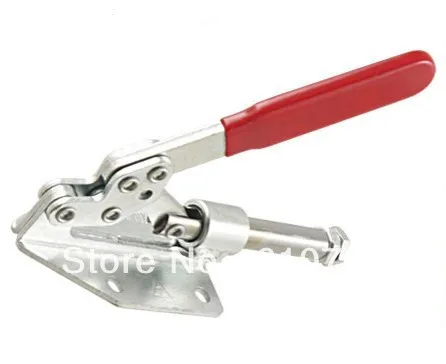 

GH-36020 Hand Operated 180Kg 396.8 Lbs Push Pull Metal Toggle Clamp Compact Clamper Hand Tool Capacity Holding Welding Repairing