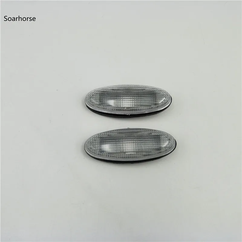 2Pcs Side Fender Marker Lamps Turn Signal Lights For Mazda 323 626 MPV PREMACY MX-6 TRIBUTE