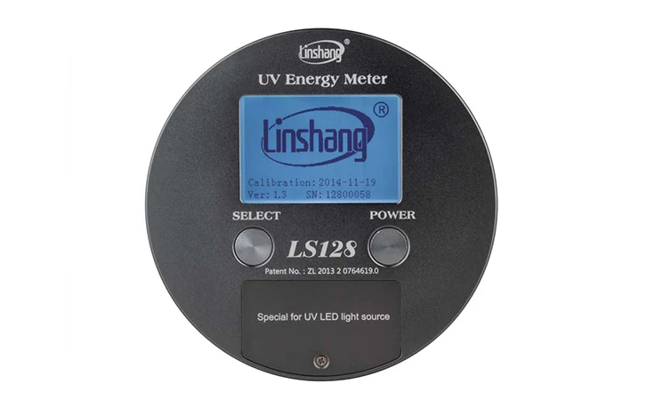 DHL or EMS Free Shipping  LS128 LED UV Energy Meter With A High Precision Fast Response Temperature Sensor