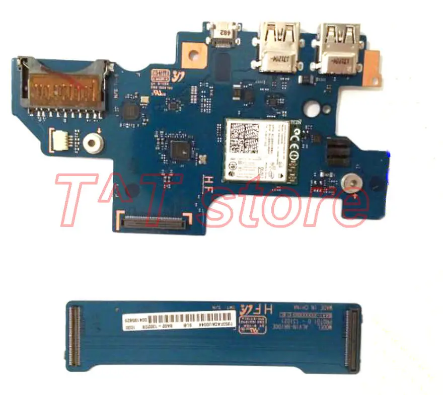 original NT910S5J 910S5J Power Botton USB SD CARD READER BOARD CABLE test good free shipping