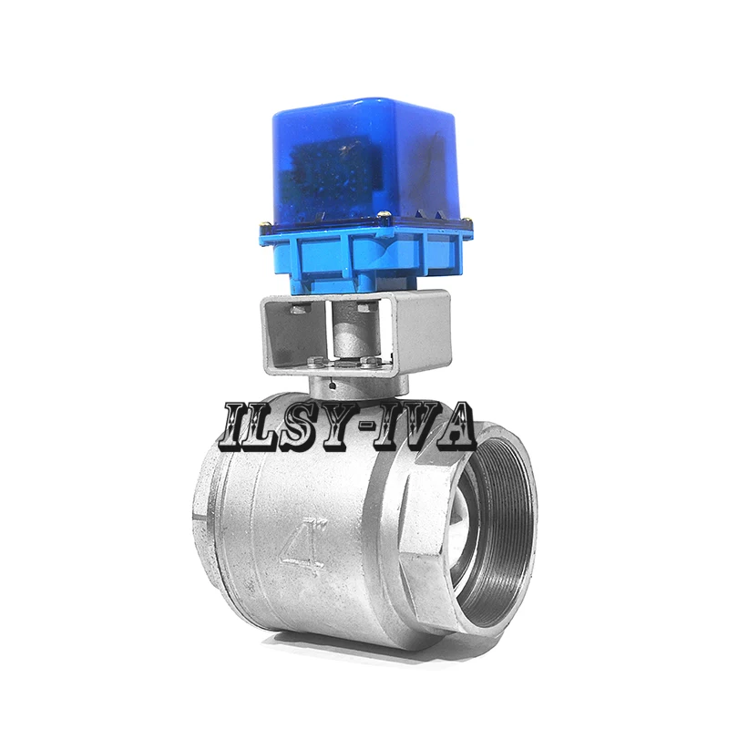 

New DN100 Brass Motorized Ball Valve,G4" 12VAC/DC,24VAC/DC,AC220V Two-Way Electric Ball Valve