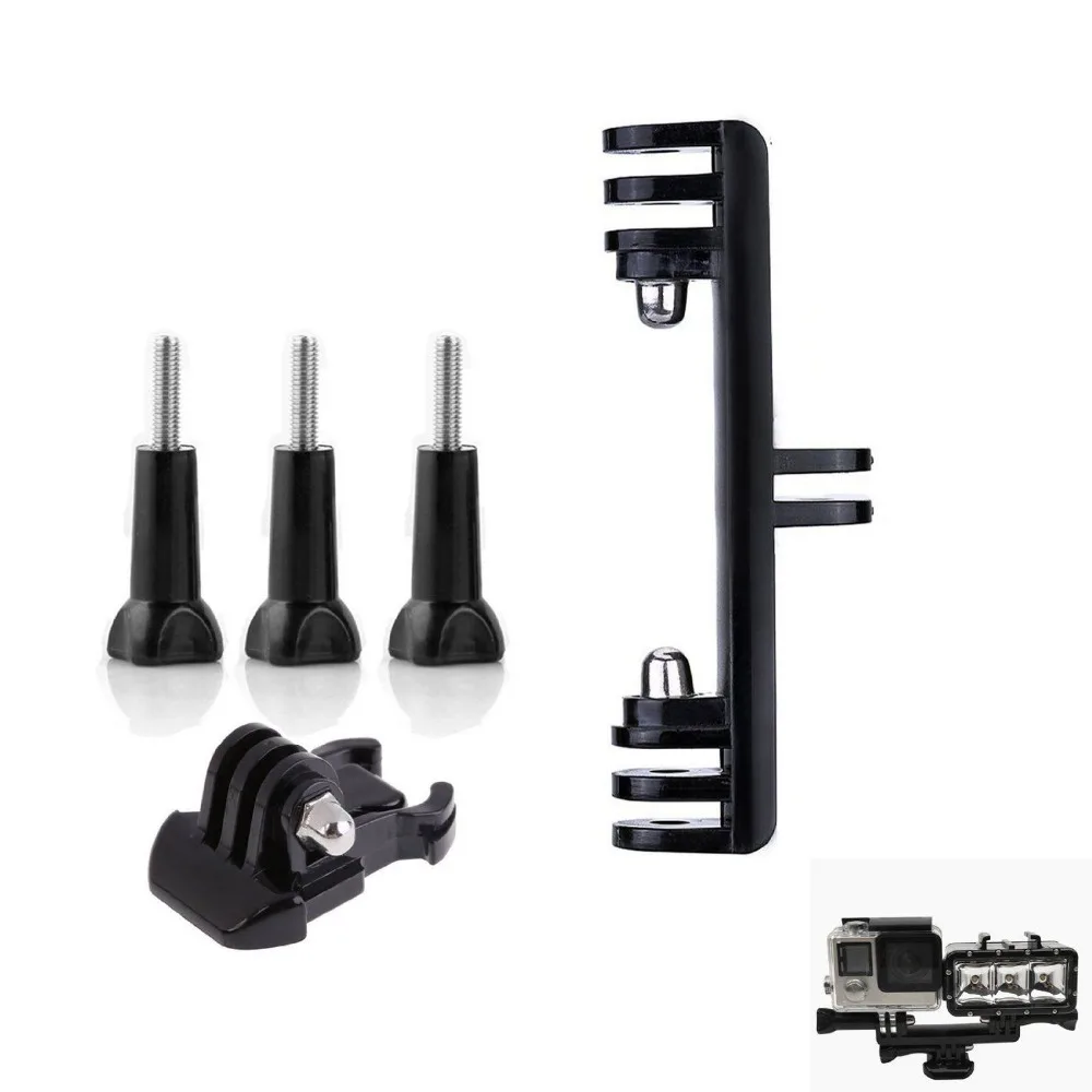 5in1 Kit Double-Bracket Bridge Connector with 3pcs Long Screw and QR Buckle