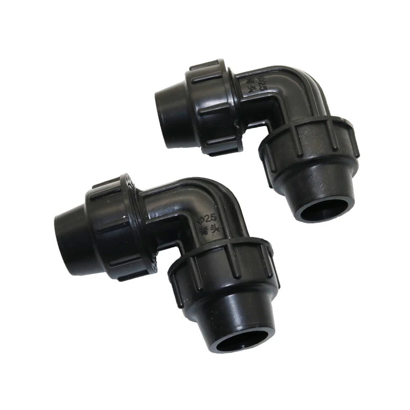 

90 Degree Elbow Connection G3 / 4 '' Threaded Tube Connector Suitable For The Garden Irrigation System, Garden Sprinklers