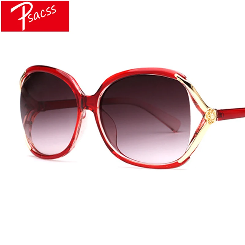 Psacss NEW Oval Vintage Sunglasses Women 2019 Brand Designer Female Elegant Outdoor Retro Sun Glasses lunette soleil femme UV400