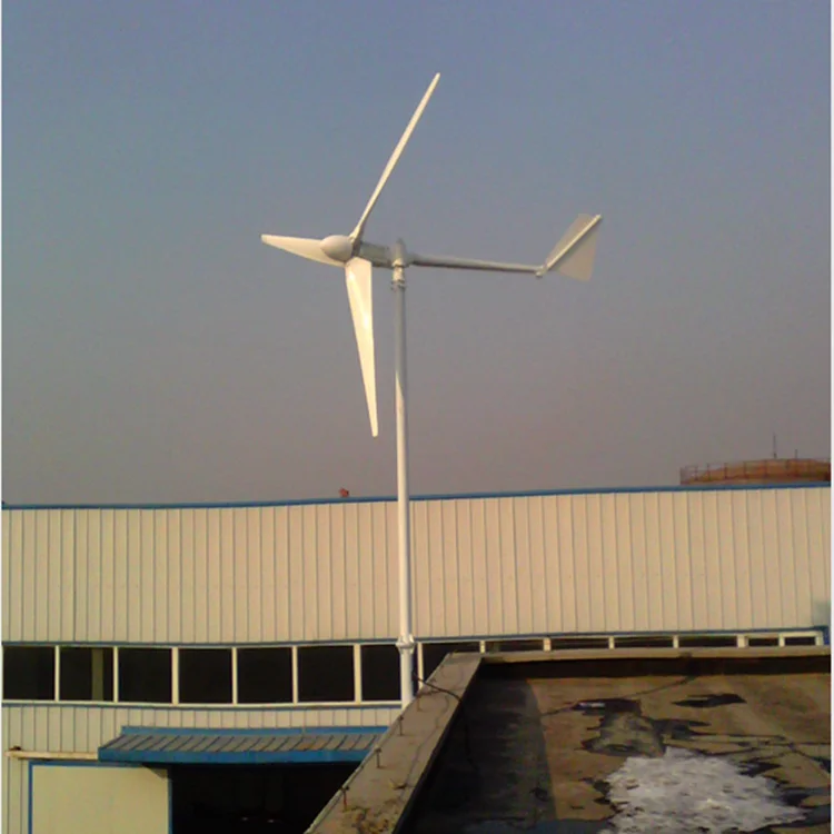 2KW 2000W 48V Small Wind Turbine Household Wind Energy Wind-solar Hybrid