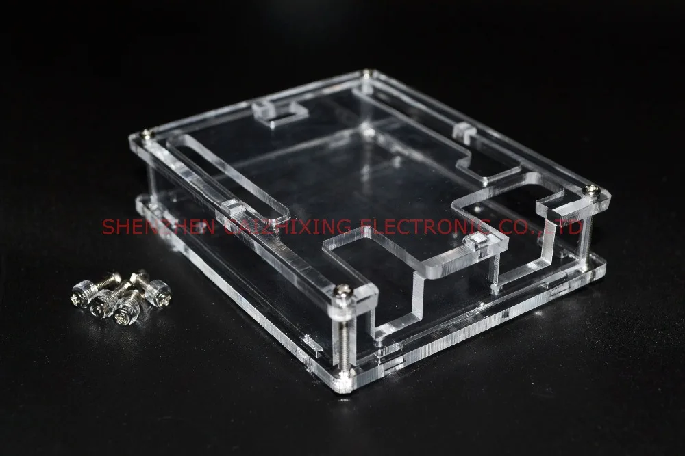 Uno R3 Case Enclosure Transparent Acrylic Box Clear Cover Compatible with Arduino UNO R3