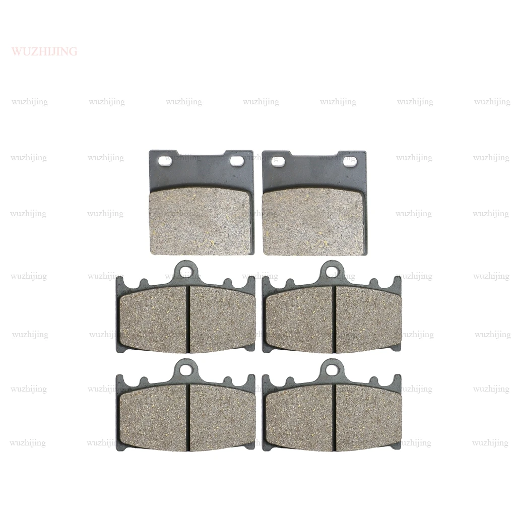 Brake Pads set for KAWASAKI ZXR 400 (90) 750 ZX750 ZX7 Ninja (89-95) R ZX ZX7R (91-95) ZZ-R ZZR 1100 ZX11 (93-01) 1200 (02-04)