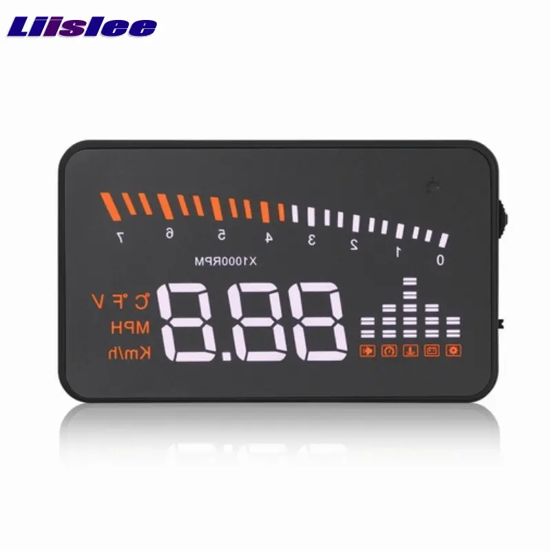 Car HUD Head Up Display For Ford Transit/Tourneo/Taurus 2000-2019 AUTO OBD Safe Driving Screen Projector Refkecting Windshield