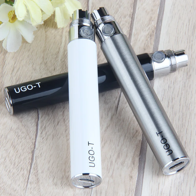 5pcs UGO-T Electronic Cigarette Battery 650 900 1100mah Ego-t Evod 510 Thread Vape Mod Mt3 Ce4