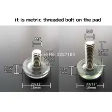 12 transparent leveling furniture legs #2