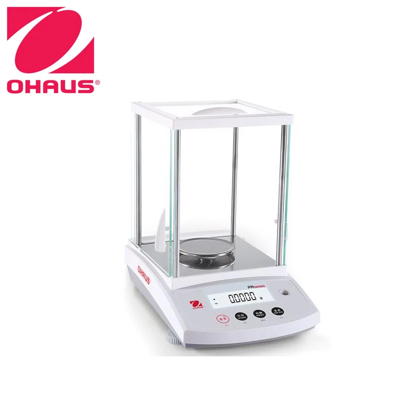 PR124ZHE120g PR224ZH 220g 0.0001g Internal Automatic Calibration Analytical Balance Ohaus Laboratory Scale Precision Weigh 0.1mg