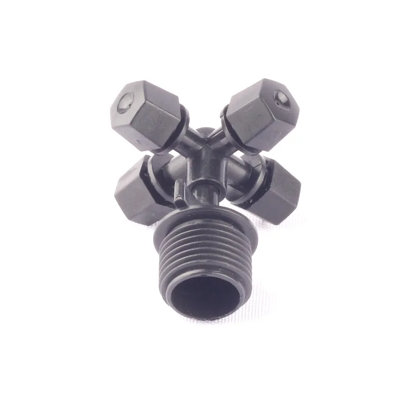 30Sets Cross Atomizing Nozzle Misting Sprinkler With 1/2