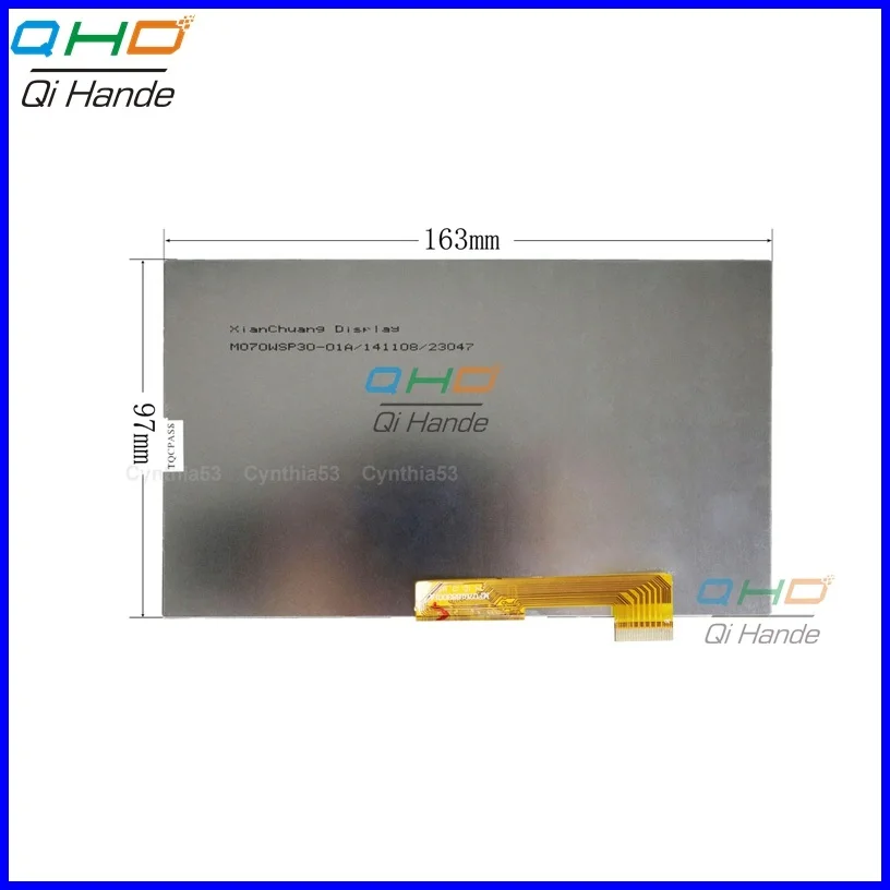 New Touch 7'' inch For Archos Access 70 3G tablet capacitive Touch screen Digitizer panel Sensor/ LCD screen LCD display Matrix