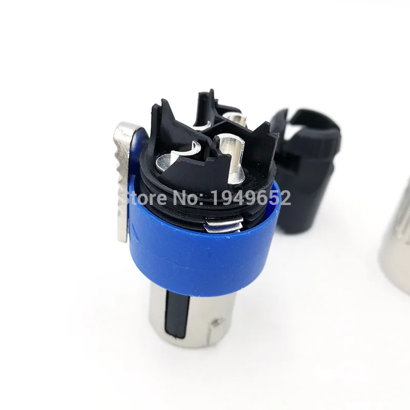 Metal Speakon connector 4pin male&female plug Audio amplifier power plug powercon connectors