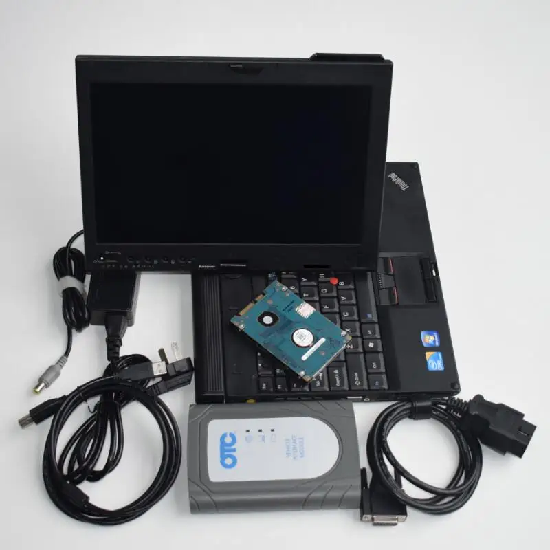 Best OTC Latest 18.00.008 Global Techstream GTS OTC VIM OBD Scanner OTC Scanner Software Installed in x220t laptop