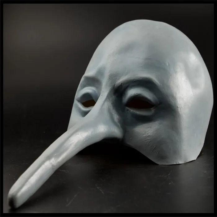 100% Latex Halloween Carnival Cosplay Mask Masquerade Party Long Nose Mask quality Beak long nose king mask Man Woman Children