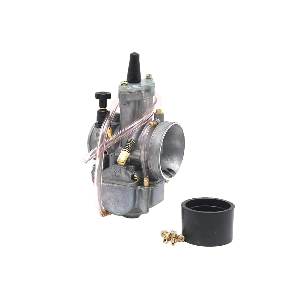 ZSDTRP Universal Motorcycle 2T/4T ZSDTRP PWK Carburetor 24 26 28 30 32 34 mm With Power Jet Fit Race Scooter ATV UTV