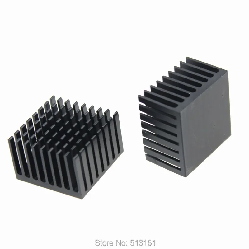 50 Pieces/lot 37x37x24mm Cooling BGA Packages Heat Sinks Aluminum Radiator Heatsink