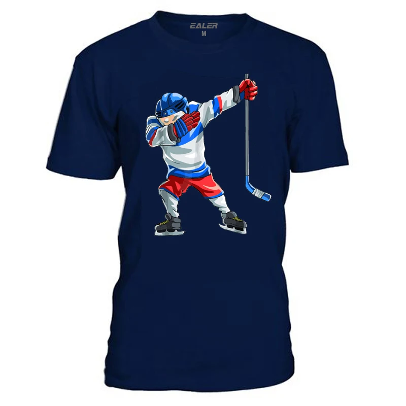 

Cool Hockey Cotton O-Neck T-Shirts for ice Hockey High quality free shipping Vintage Short-Sleeve Mens Shirt TS1825