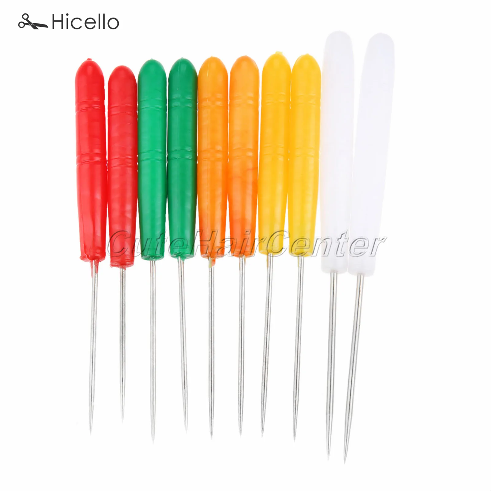 10PCS Sewing Awls Knitting 120MM Plastic dig holes Leather Cone DIY Tool playing eye or rivets Stitching Drill Hicello