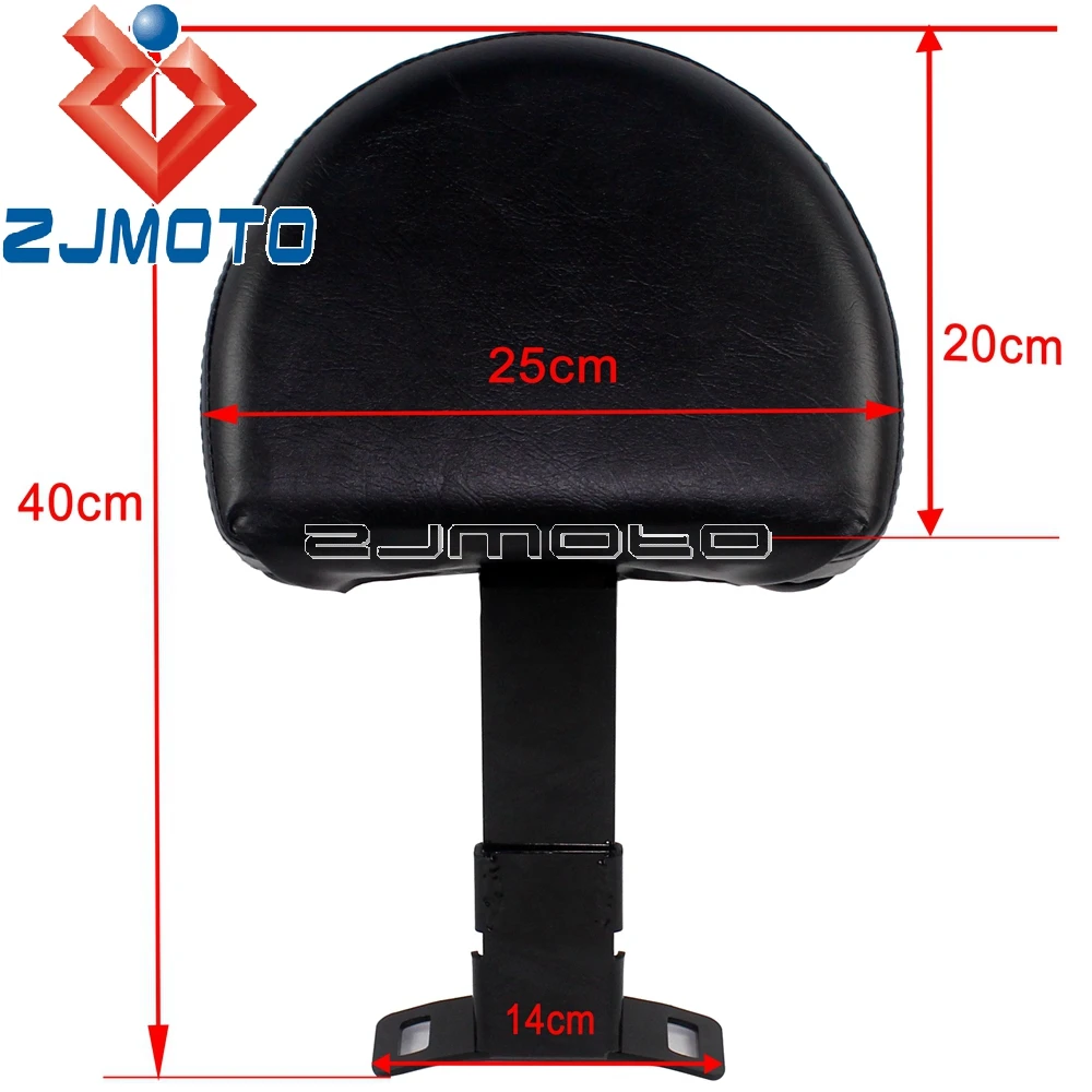 Motorcycle EZ ON/OFF Driver Backrest High Seat Plug In Backrest For Harley Touring Electra Glide Ultra Classic Tri-Glide Bikes