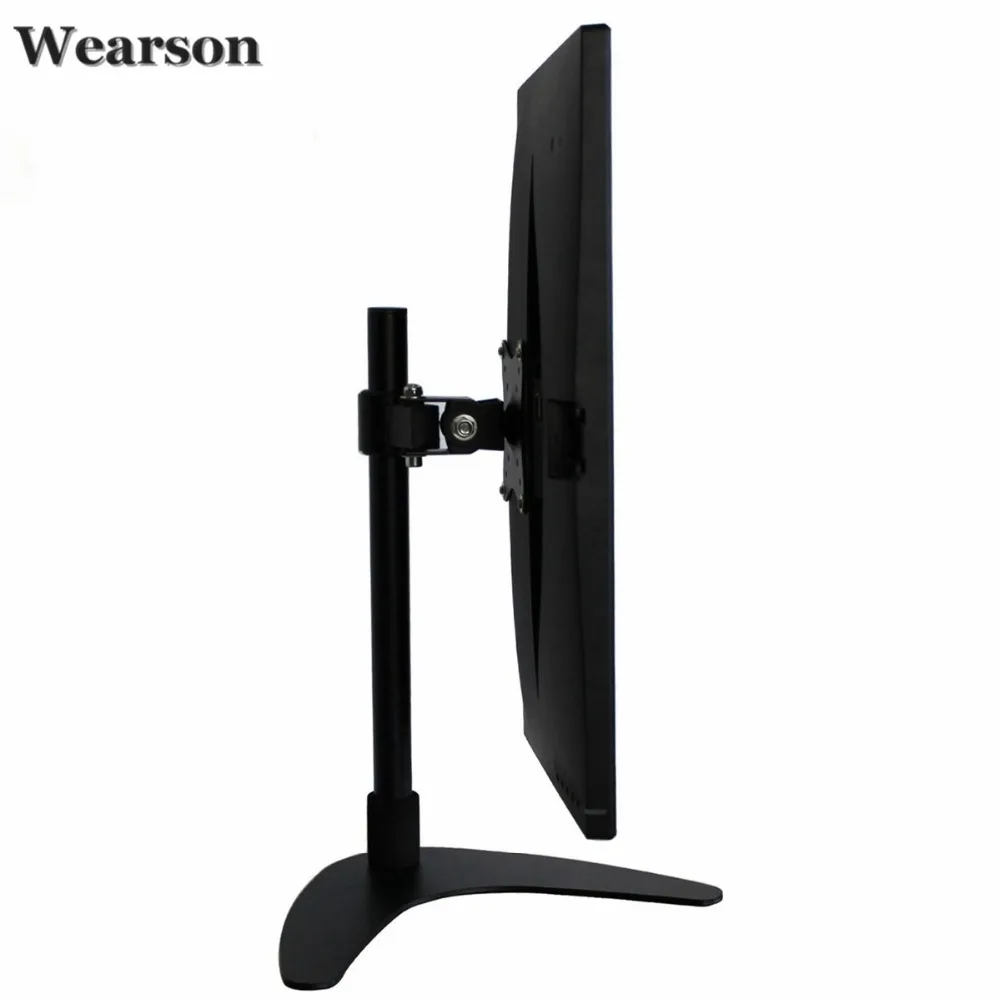 Wearson Height Adjustable LCD Monitor Stand Flat Bottom For Samsung,HP,LG,Acer,ViewSonic,Asus,Dell,etc up to 14-27inch Monitor