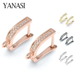 NEW DIY Earrings Supplies Gold/Silver/Rose Gold Jewelry Earring Hooks Accessories Women Earrings Making Jewellery