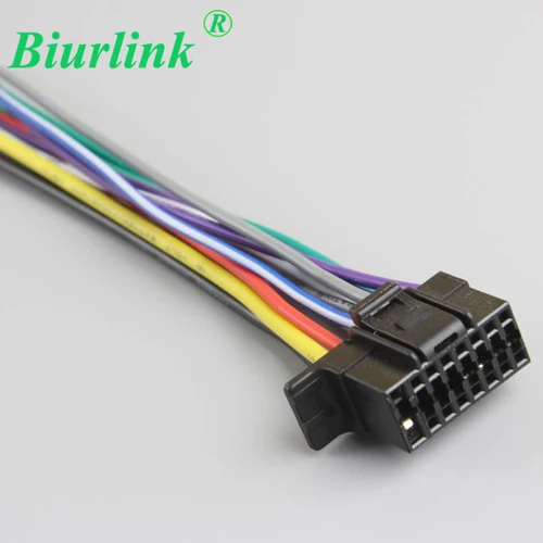 Biurlink-arnés de Cable de repuesto para receptor de Radio estéreo, accesorio para cableado de Radio Sony, mercado de accesorios