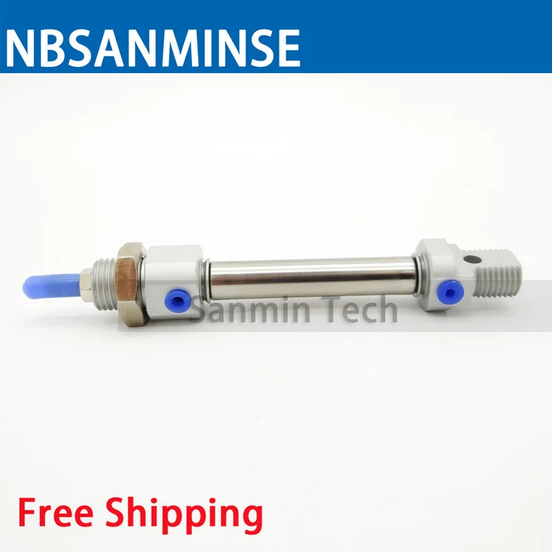 NBSANMINSE CD85N 8mm Bore Size ISO Standards Air Cylinder Compressed Standard Double Acting Single Rod SMC Type Pnematic Parts