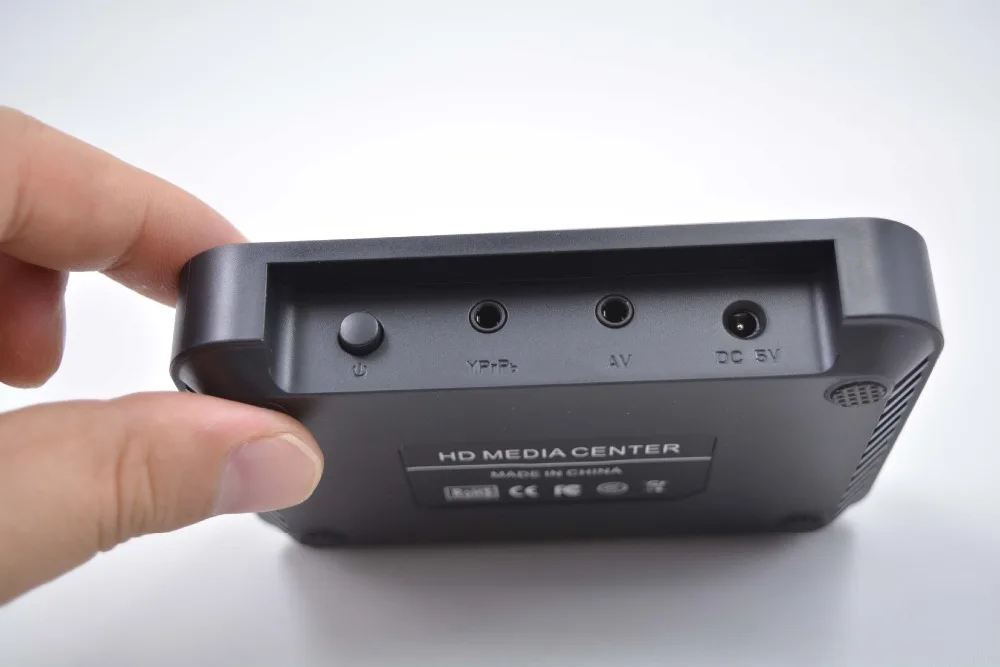 REDAMIGO-Mini reproductor multimedia Full HD 1080P H.264 MKV HDD, Centro compatible con HDMI/AV/VGA/USB/SD/MMC con mando a distancia HDDK3