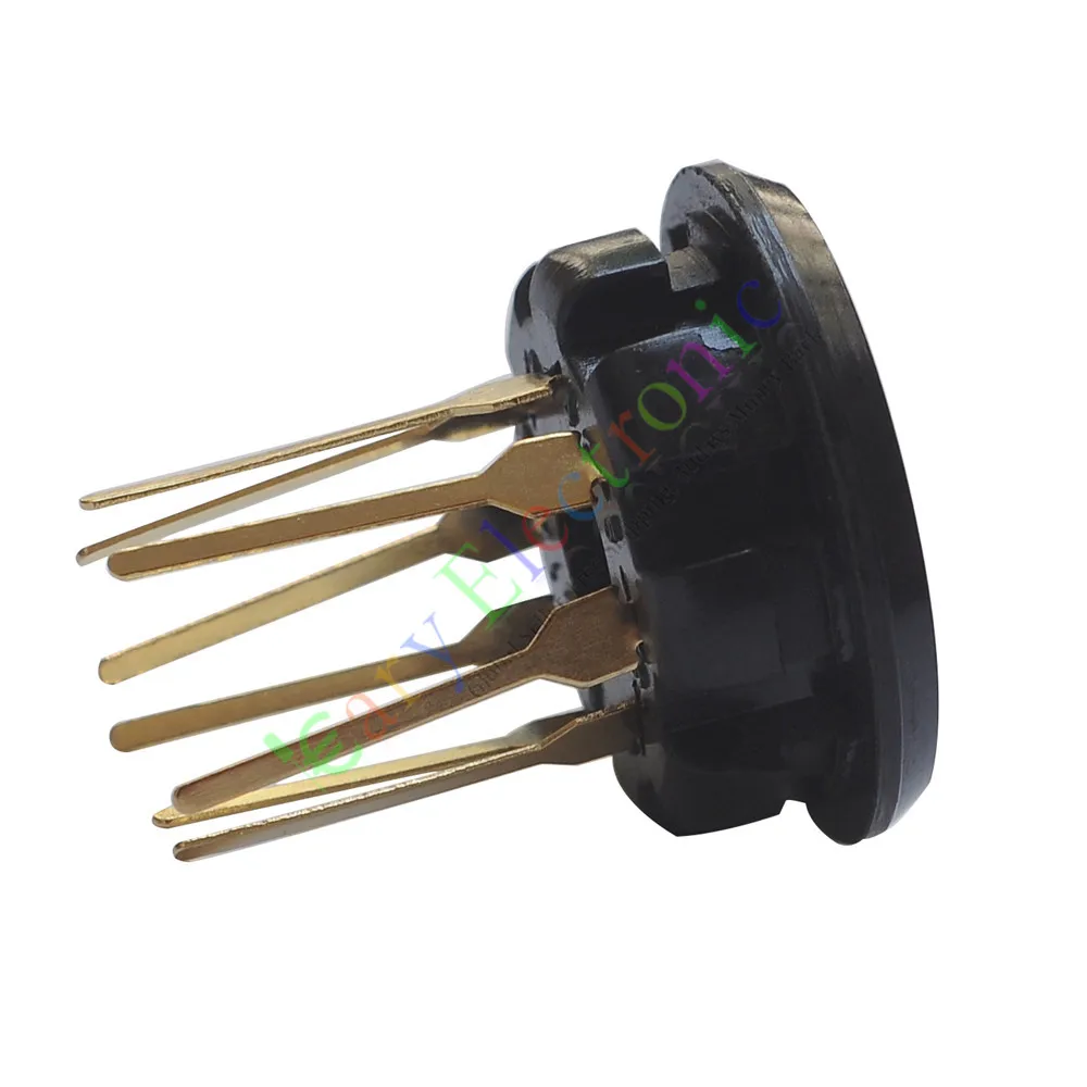 Valve de prise de tube à vide en bakélite dorée, 8 broches, EL34 KT88 6550 6SN7, audio radio, vente en gros et au détail, livraison gratuite, 4 pièces