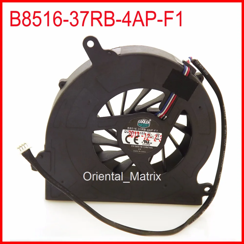 Free Shipping Cooler Master B8516-37RB-4AP-F1 DF0851612RFHN DC12V 0.48A 4Wire 4Pin For V55 Cooler Cooling Fan