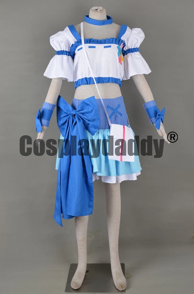 

Fresh Pretty Cure! Fresh PreCure! Aono Miki Cure Berry Ver. Dress Outfit Anime Cosplay Costume F006