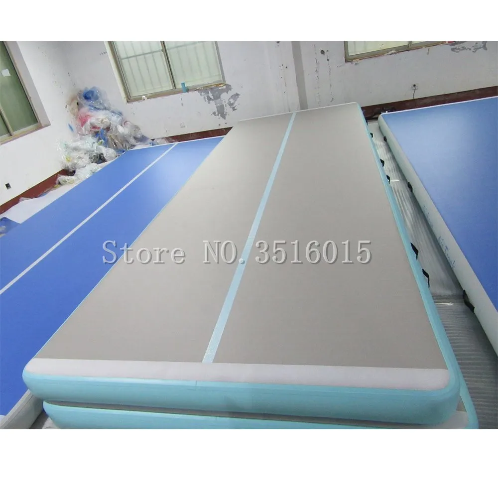 Free Shipping 5x1x0.2M Air Track Tumbling Mat for Gymnastics Inflatable Airtrack Floor Mats with Electric Air Pump With a Pump