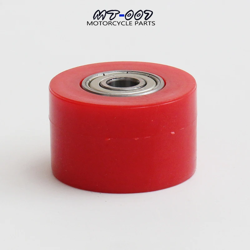 M8 / M10 Drive Chain Pulley Roller Slider Tensioner Wheel Guide For Pit Dirt Street Bike Motorcycle ATV SXF